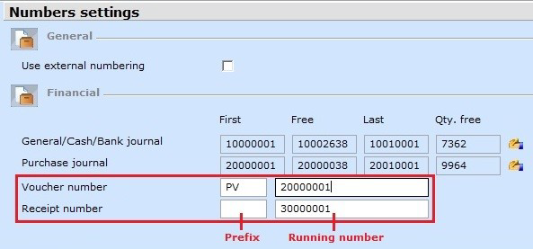 Free run deals number system
