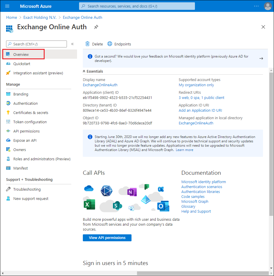 How to creating application id in microsoft azure for microsoft