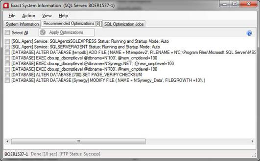 Exact System Information Tool