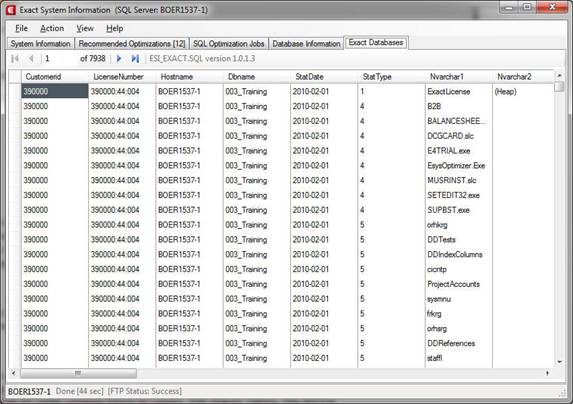 Exact System Information Tool